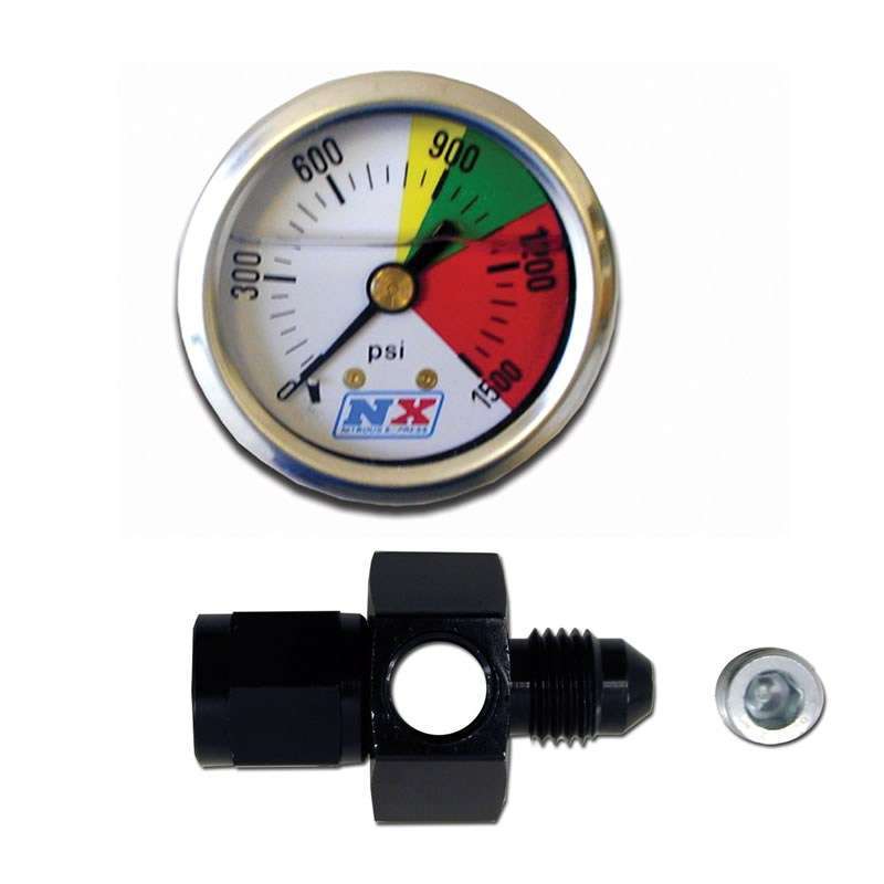 NITROUS EXPRESS 15509 - -4 Nitrous Pressure Gauge Kit image