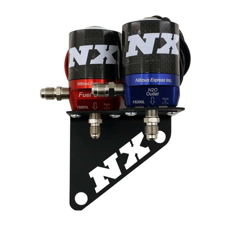 NITROUS EXPRESS 15770 - Solenoid Bracket - GM LS RH Cylinder Head image