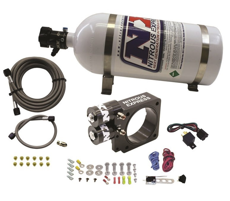 NITROUS EXPRESS 20955-10 - EFI Nitrous Plate System SBF 5.0L 86-93 Mustang image