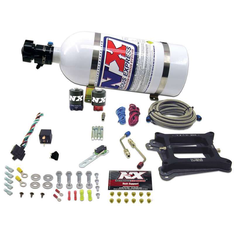 NITROUS EXPRESS 30040-10 - Stage SIX Nitrous System - 4150 Holley image