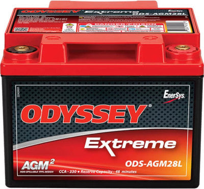 ODYSSEY BATTERY ODS-AGM28L - Battery 330CCA/480CA M6 Female Terminal image