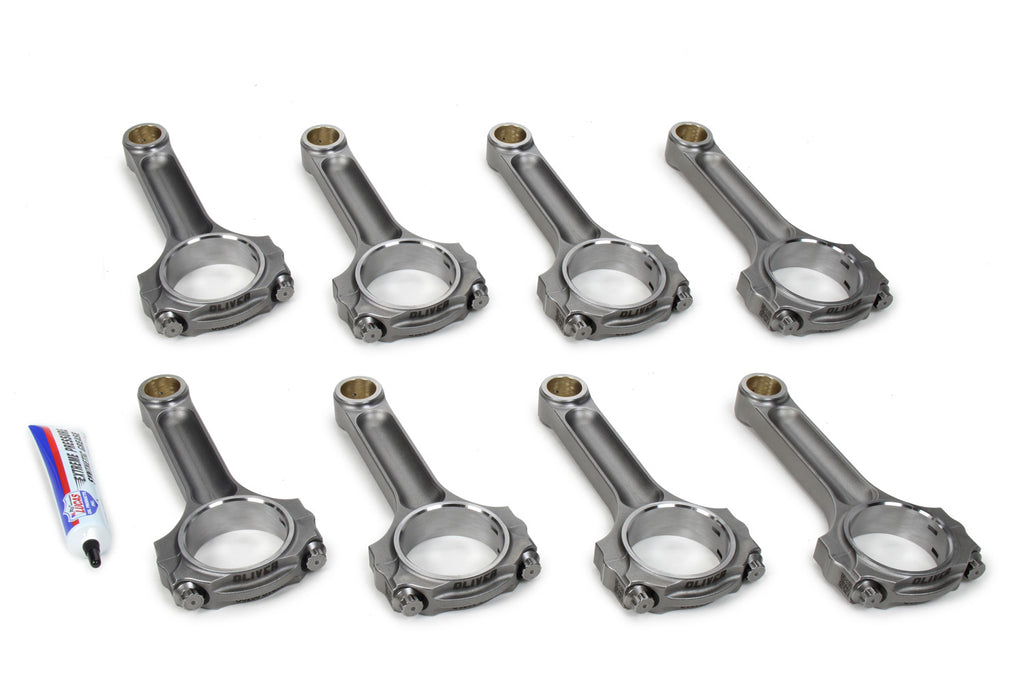 OLIVER RODS C6000SMLT8 - SBC Billet Connecting Rod Set 6.000 image