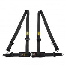 Load image into Gallery viewer, OMP RACING, INC. DA0-0505-A01-071 - Road 3 Harness 4 Point Black image