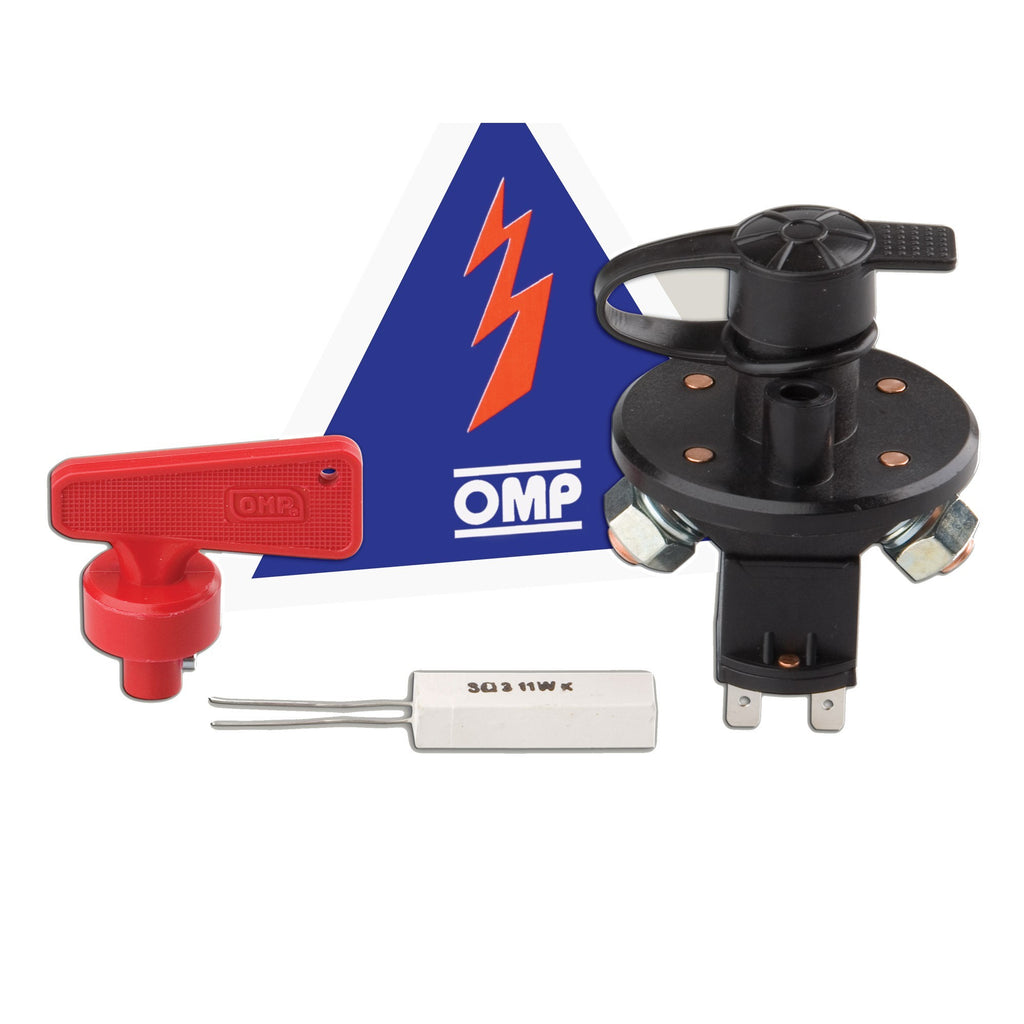 OMP RACING, INC. EA0-0462 - Master Disconnect Switch 6 pole w/ Removable Key image