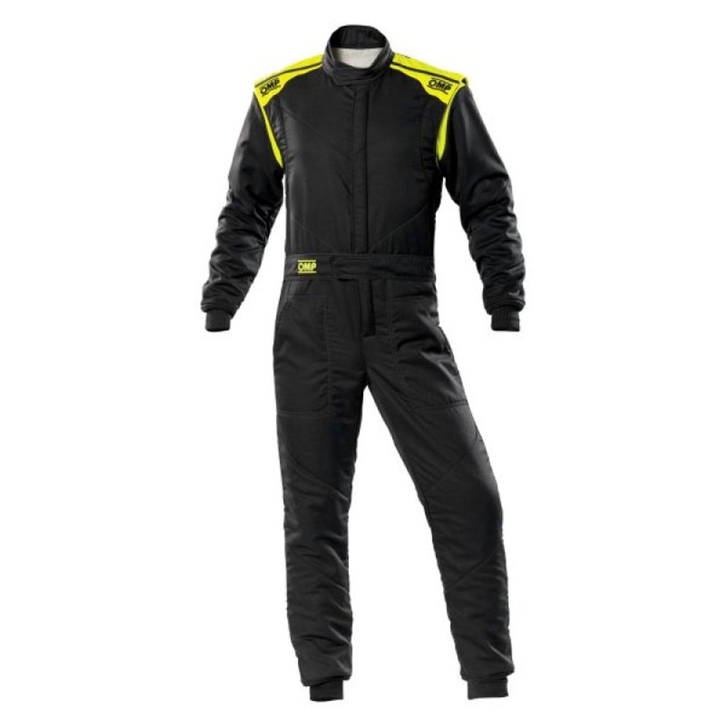 OMP RACING, INC. IA0-1828-E01-SF-18454 - FIRST-S Suit Anthr  And Flo Yellow Size 54 image