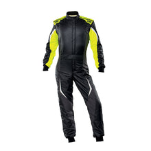 Load image into Gallery viewer, OMP RACING, INC. IA0-1859-B01-178-58 - Tecnica EVO Suit My2021 Black Flo Yellow 58 image