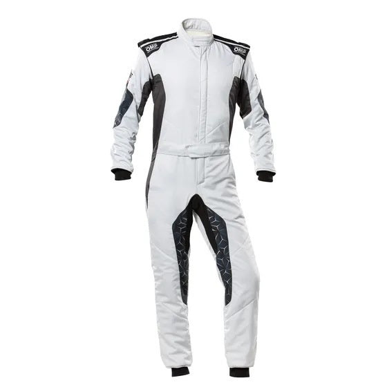 OMP RACING, INC. IA0-1864-A01-089-54 - TECNICA HYBRID OVERALL F IA 8856-2018 GRAY / BLAC image