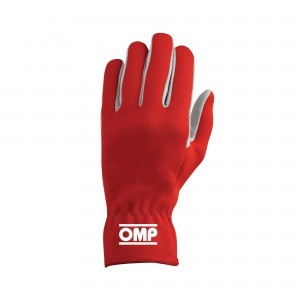 OMP RACING, INC. IB0-0702-A01-061-M - Rally Gloves Red Size Medium image