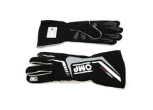 Load image into Gallery viewer, OMP RACING, INC. IB0-0767-A01-071-M - First EVO Gloves Black Medium image
