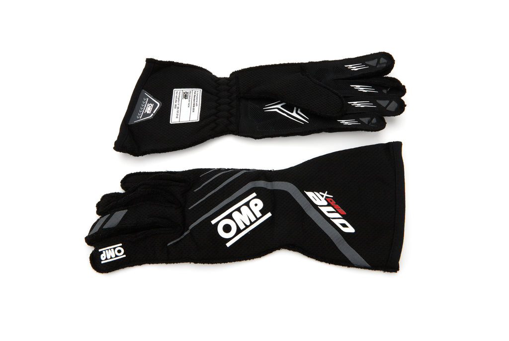 OMP RACING, INC. IB0-0771-A01-071-XL - One EVO X Gloves Black X Large image