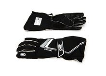 Load image into Gallery viewer, OMP RACING, INC. IB0-0772-A01-071-M - Tecnica Gloves Black And White Medium image
