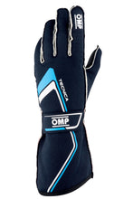 Load image into Gallery viewer, OMP RACING, INC. IB772BCS - TECNICA Gloves Blue And Cyan Size Small image