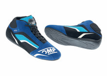 Load image into Gallery viewer, OMP RACING, INC. IC81324141 - KS-3 Kart Shoe Blue And Black Cyan Size 41 image