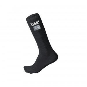 OMP RACING, INC. IE0-0766-A01-071-M - One Socks Black Size Medium image