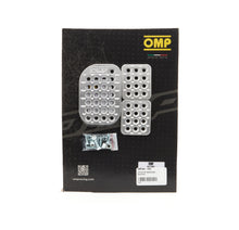 Load image into Gallery viewer, OMP RACING, INC. OA0-1863 - 3 Pedal Set Sandblasted Aluminum image