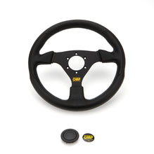 Load image into Gallery viewer, OMP RACING, INC. OD0-1981-071 - Racing GP Steering Wheel 3 Spoke 330mm Black image