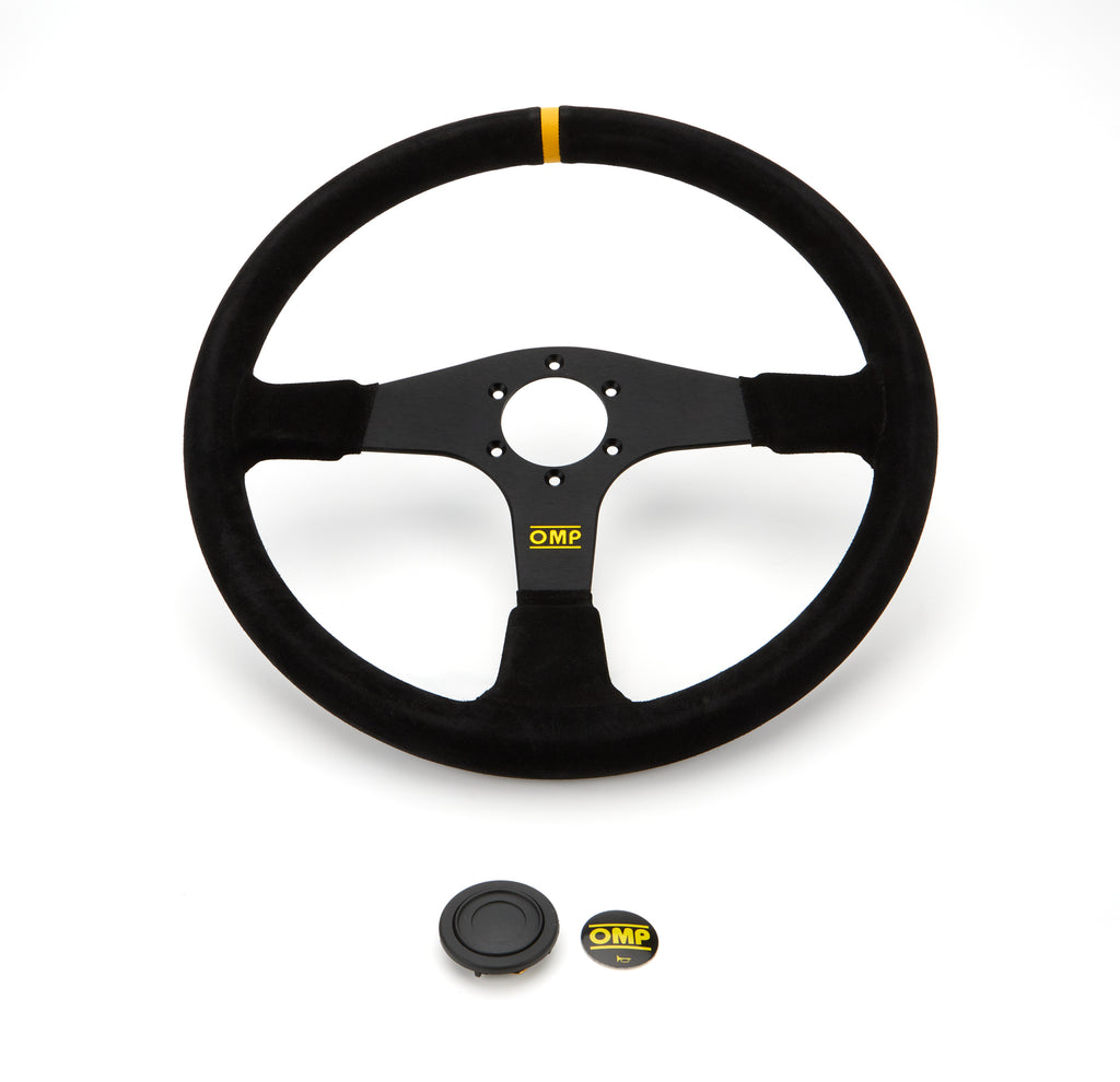 OMP RACING, INC. OD0-1987-071 - Velocita 380 Steering Wheel Black 380mm Dia. image