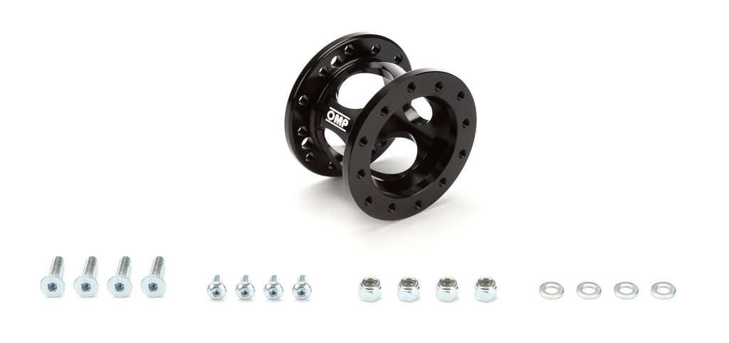 OMP RACING, INC. OS0-0023-071 - Steering Wheel Spacer Fixed Black image