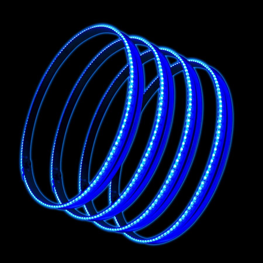 ORACLE LIGHTING 4215-002 - LED Illuminated Wheel Rings Blue image