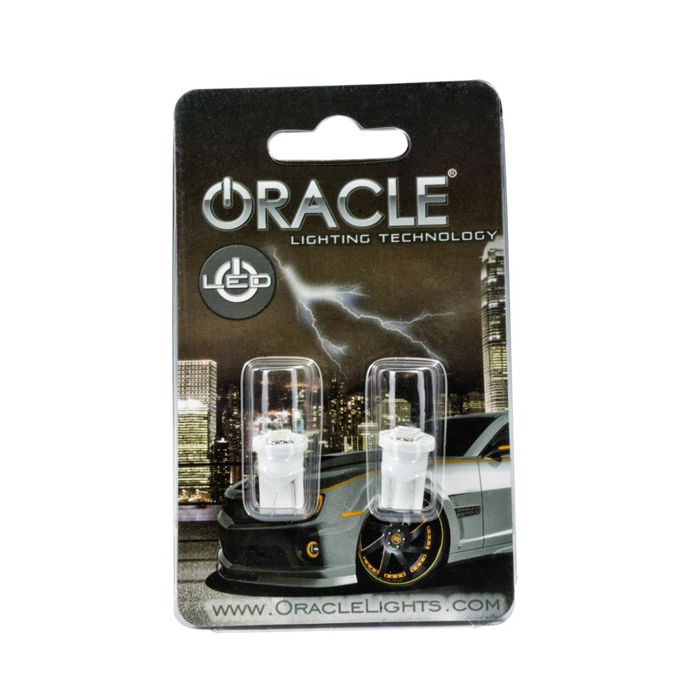 ORACLE LIGHTING 4806-005 - T10 1 LED 3-Chip SMD Bulbs Pair Amber image