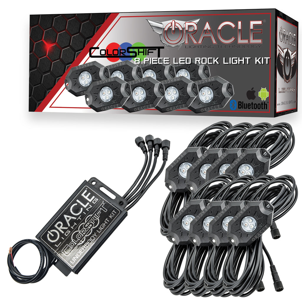 ORACLE LIGHTING 5797-333 - Bluetooth LED Underbody Rock Light Kit ColorSHIF image