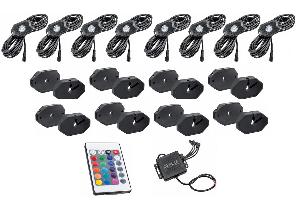 ORACLE LIGHTING 5819-333 - LED Bluetooth + RF Color shift Underbody Rock Kit image