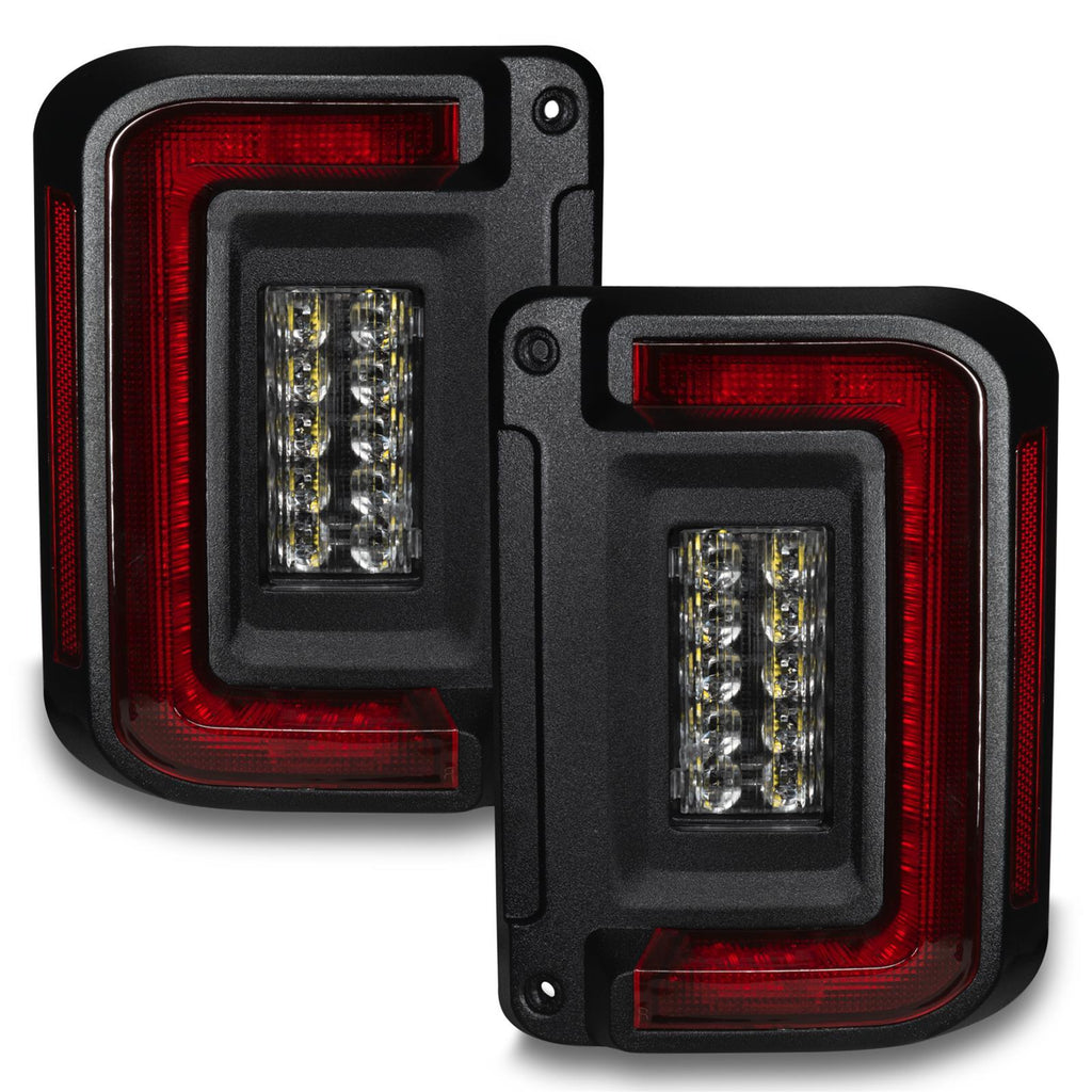 ORACLE LIGHTING 5891-504 - 07-17 Jeep Wrangler JK Flush Mount Tail Lights image