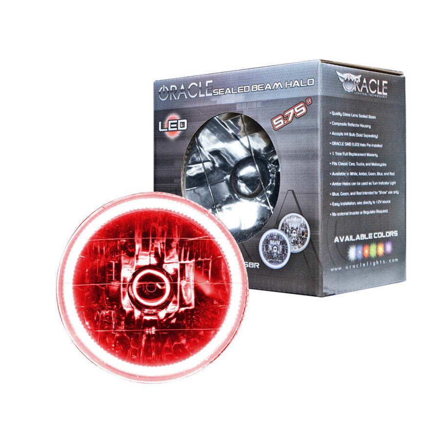 ORACLE LIGHTING 6904-003 - 5.75in Sealed Beam Red  image