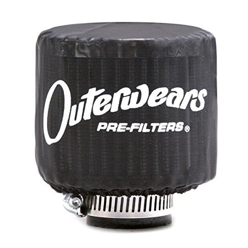 OUTERWEARS 10-1001-01 - Pre-Filter w/Top Black 4.5in Dia x 4in Tall image