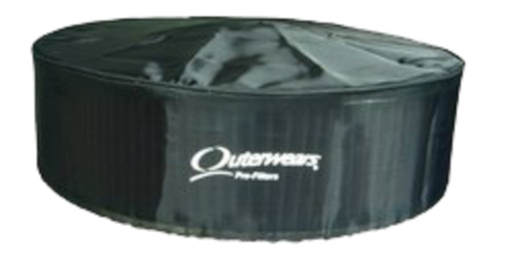 OUTERWEARS 10-1252-01 - Pre-Filter w/Top Black 11in x 6in image