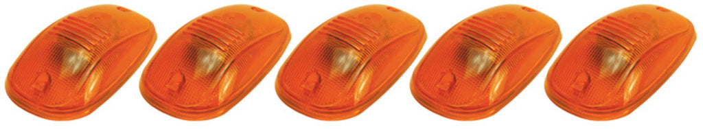 PACER PERFORMANCE 20-246 - Hi-Five Cab Roof Lights Amber 5 Light Kit image