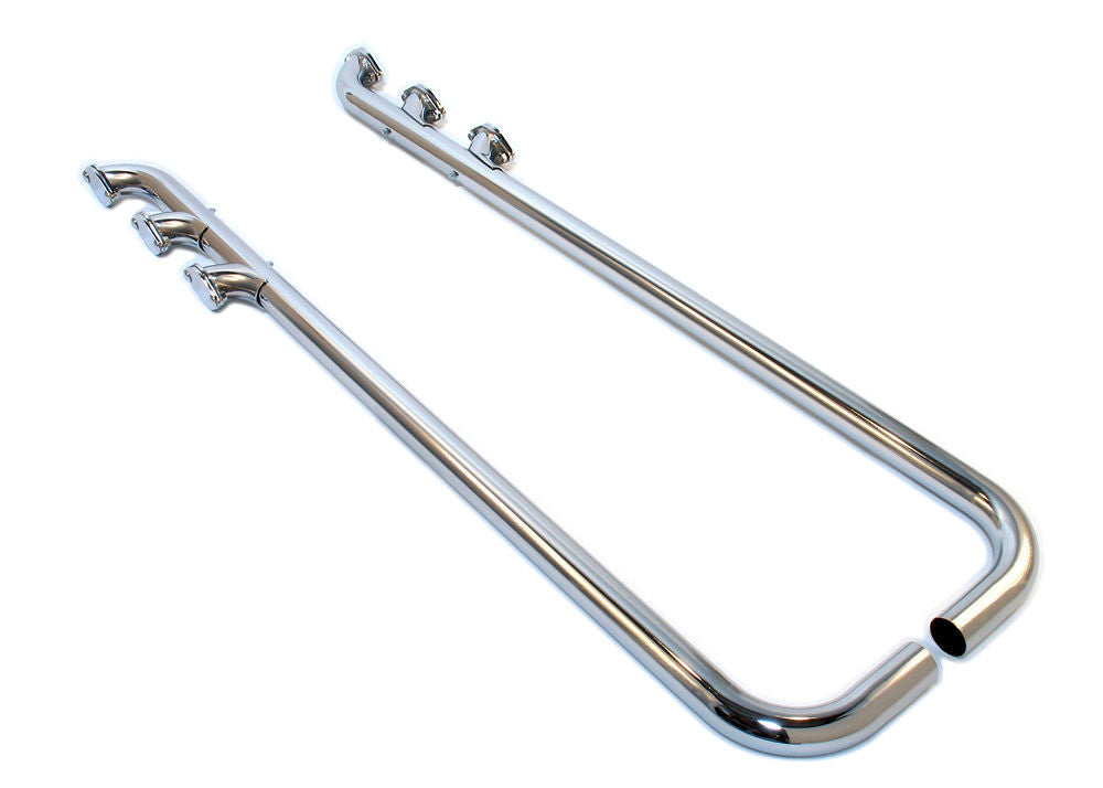 PATRIOT EXHAUST H1284 - Lake Pipes - 3 Outlets  80in Long image