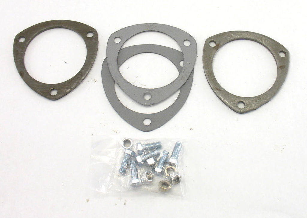 PATRIOT EXHAUST H7261 - Collector Flanges - 1pr 3-Bolt 3-1/2in Dia. image