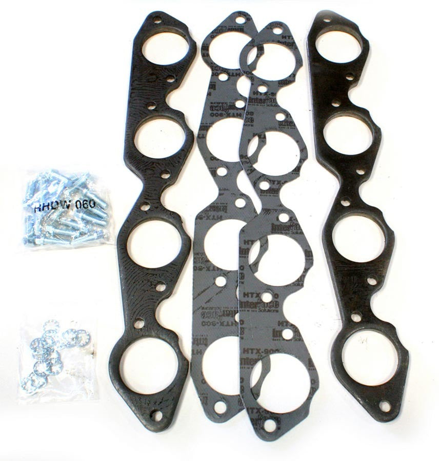 PATRIOT EXHAUST H7886 - BBC Header Flange Kit 2-1/8 Round Port image