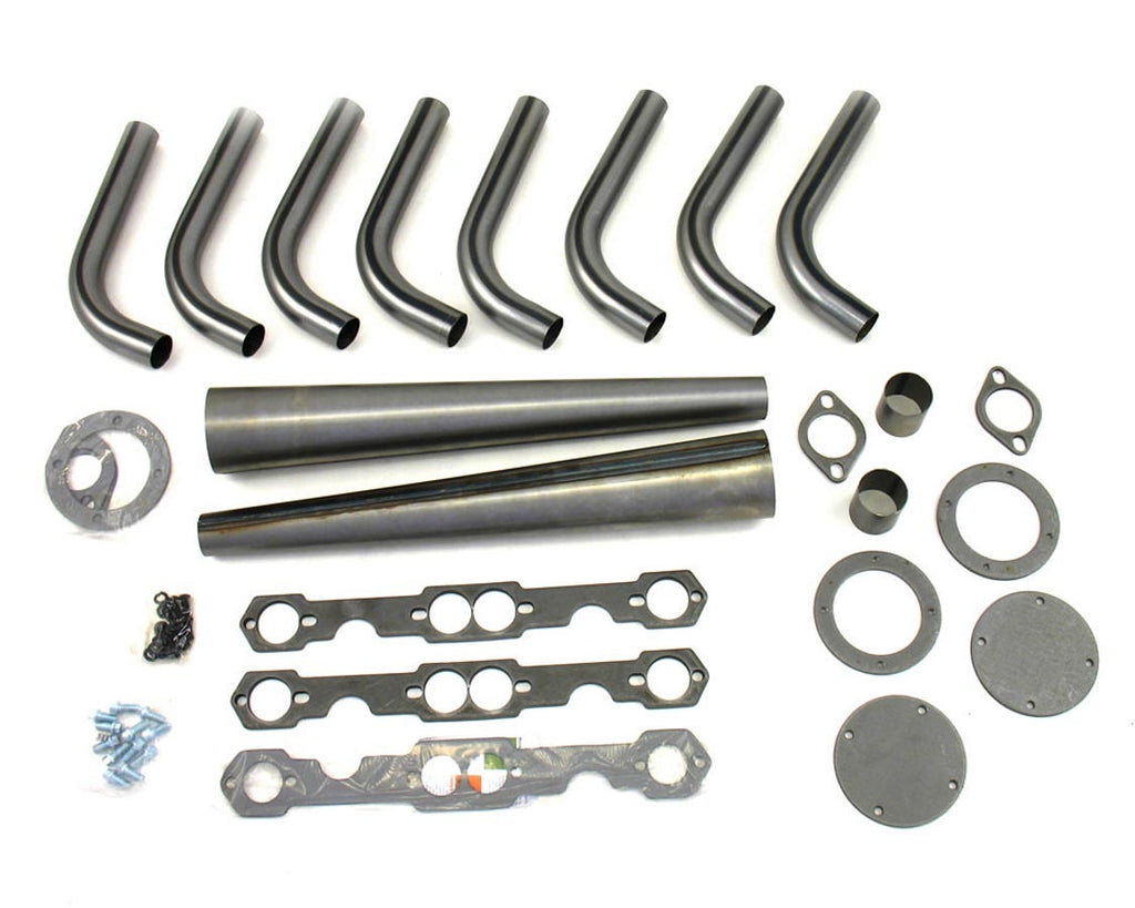 PATRIOT EXHAUST H8001 - SBC Lakester Weld-Up Kit 1-5/8in- 3-1/2in image