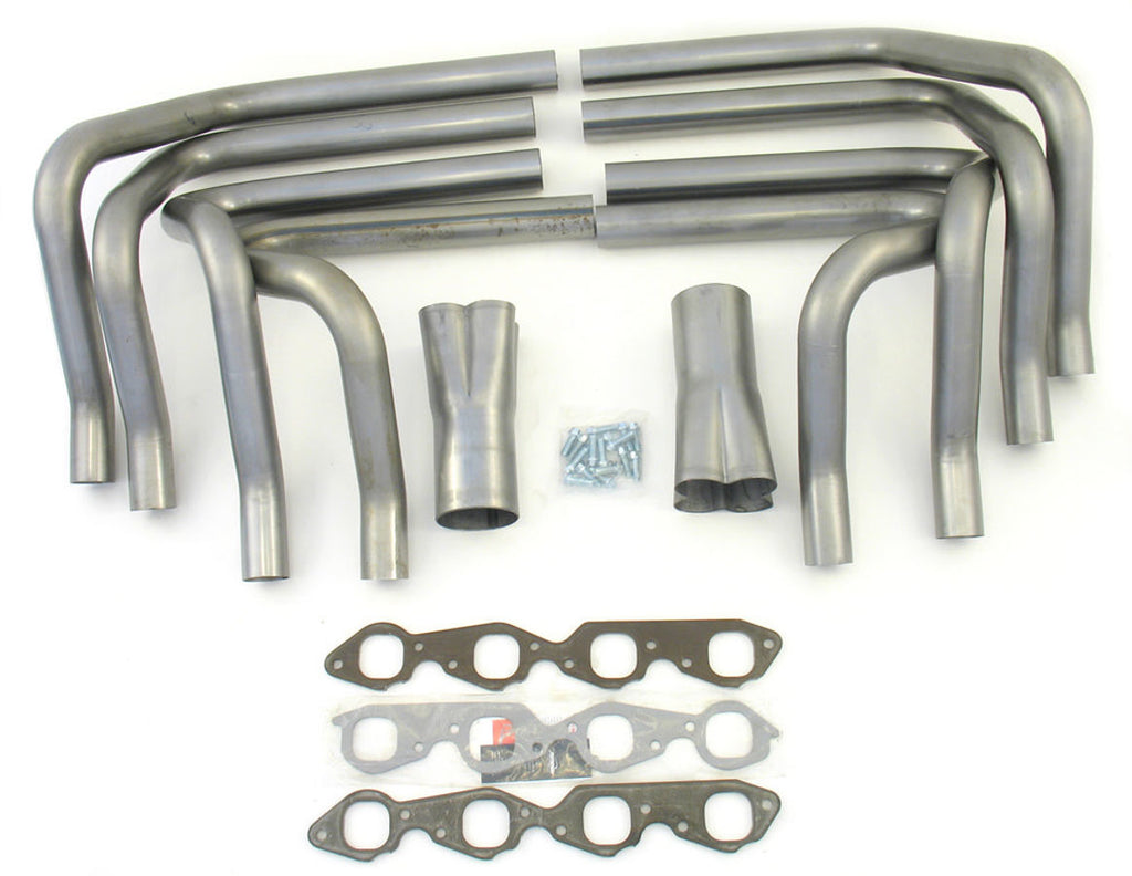 PATRIOT EXHAUST H8005 - BBC Weld Up Header Kit Sprint Style 2in Dia image