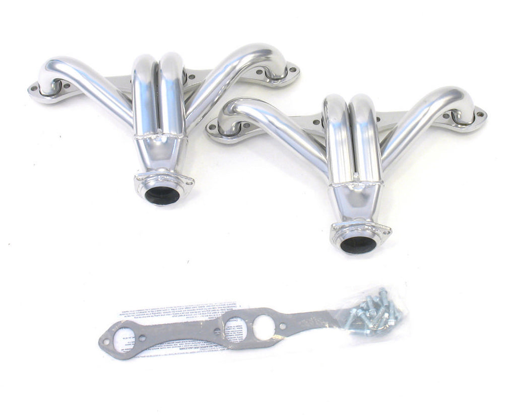 PATRIOT EXHAUST H8019-1 - Coated Headers - SBC Tight Tuck image