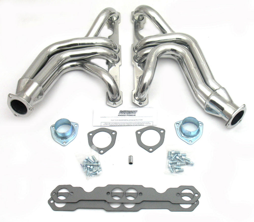 PATRIOT EXHAUST H8025-1 - Coated Headers - 55-57 Chevy image