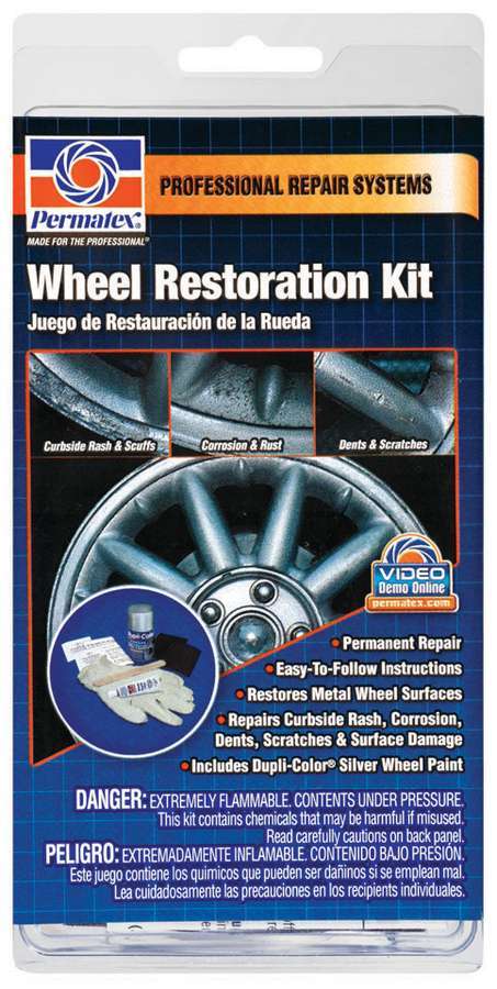 PERMATEX 09142 - Wheel Restore Kit Silver  image