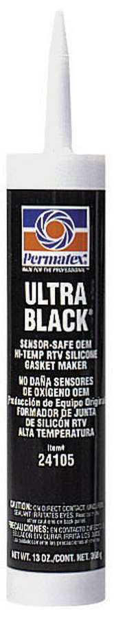 PERMATEX 24105 - Ultra Black Gasket Maker 13oz Cartridge image