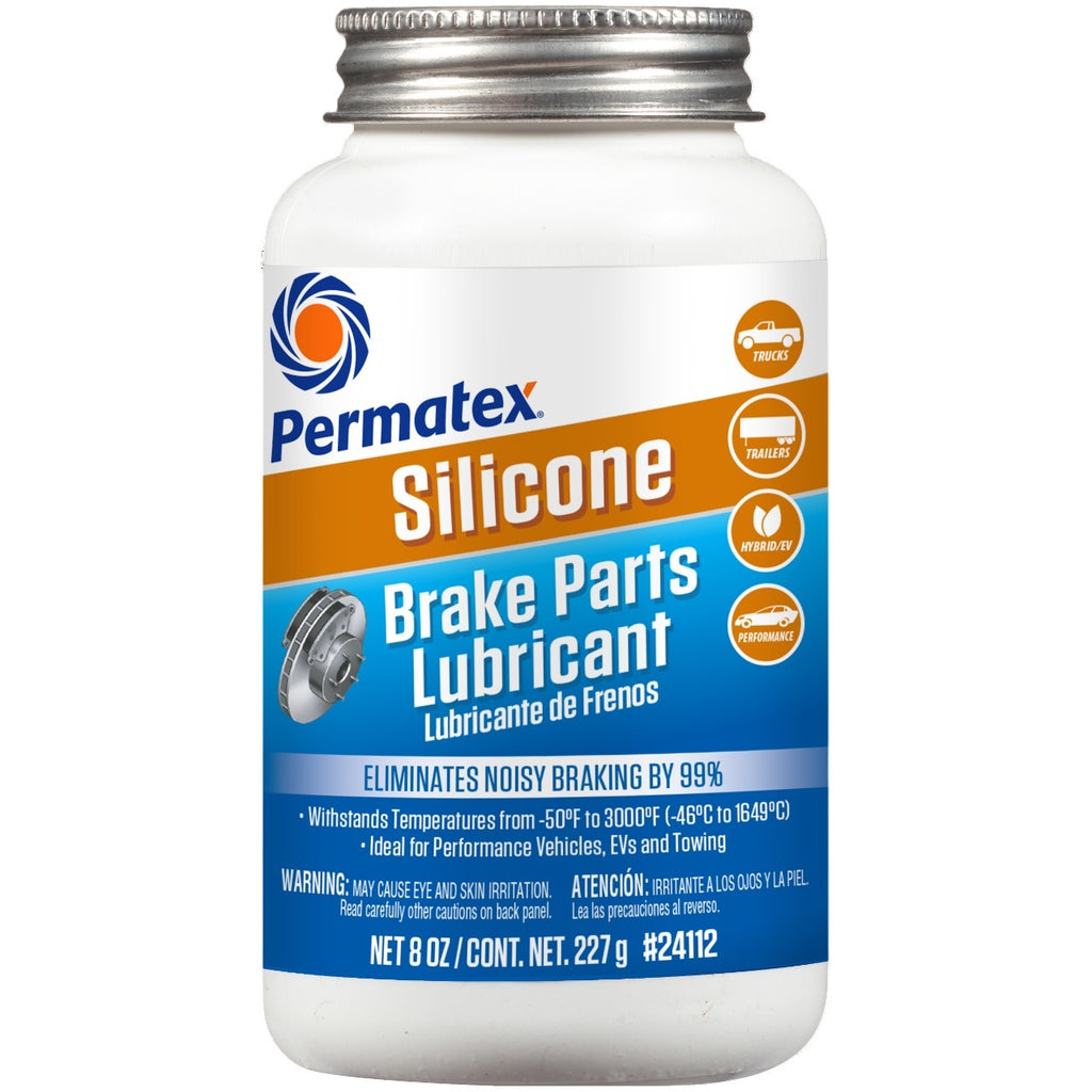 PERMATEX 24112 - Silicone Brake Lube 8 Ounce image