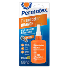 Load image into Gallery viewer, PERMATEX 25240 - Threadlocker High Streng th Orange 35ml Bottle image