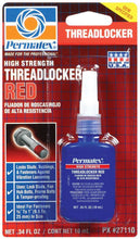 Load image into Gallery viewer, PERMATEX 27110 - Threadlocker Red High Strengh 10ml. image