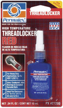 Load image into Gallery viewer, PERMATEX 27200 - Hi Temp Threadlocker 10ml - Red image