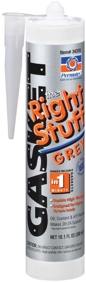 PERMATEX 34310 - Right Stuff Gasket Maker 10.1oz Tube Grey image