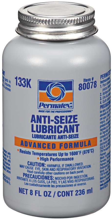 PERMATEX 80078 - Brush Top Anti-Seize 8oz image