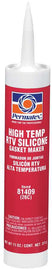 PERMATEX 81409 - Hi-Temp RTV Silicone Red 11oz Cartridge image