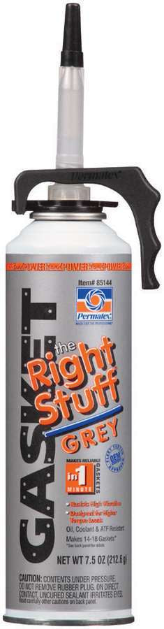 PERMATEX 85144 - Right Stuff Grey Gasket Maker 7.5oz Can image