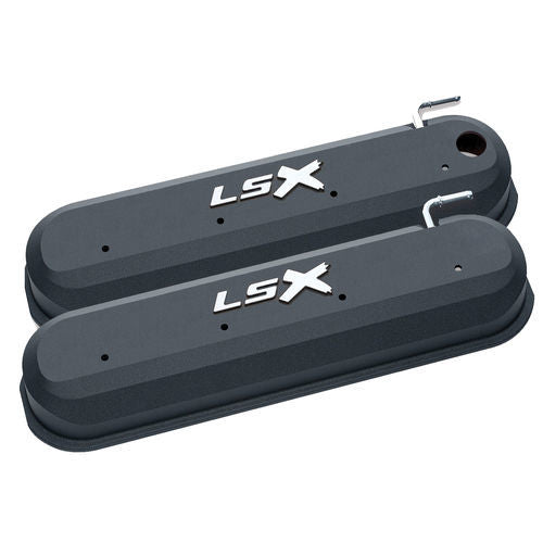 PROFORM 141-256 - GM LS Valve Covers - Slant Edge Black image