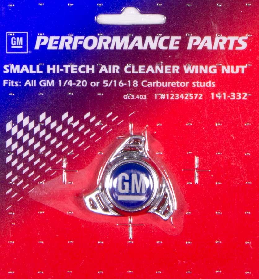 PROFORM 141-332 - Air Cleaner Center Nut- Small Hi Tech GM Logo image